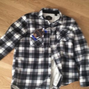 NWT LINED FLANNEL JACKET